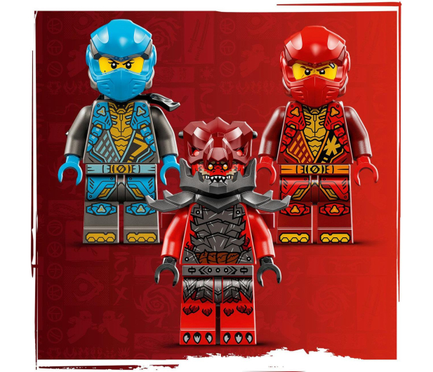 LEGO Ninjago 71830 Burzowy jeździec-mech Kaia - 1284130 - zdjęcie 11